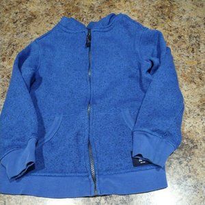 Osk KoshB' Gosh Periwinkle Blue Zippered Front Hoodie Jacket